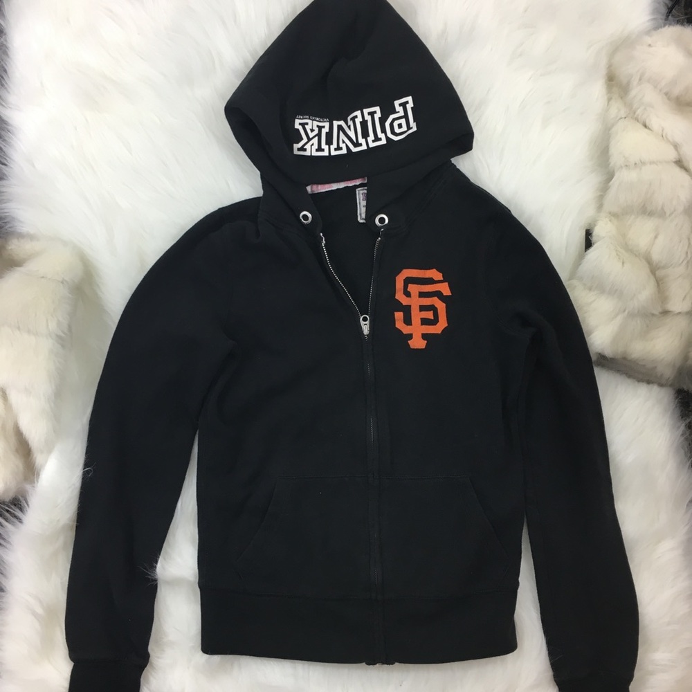 PINK Victoria’s Secret SF Giants Zip-up Hoodie